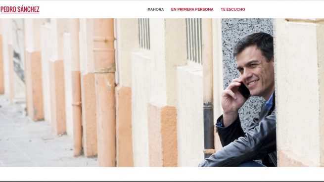 Pedro Sánchez estrena web para contar su proyecto y mostrar su lado más personal