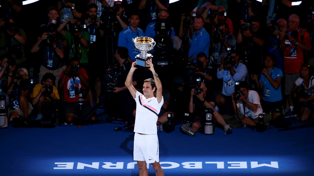 Roger Federer es el jugador con más Grand Slams de la historia. (Getty)