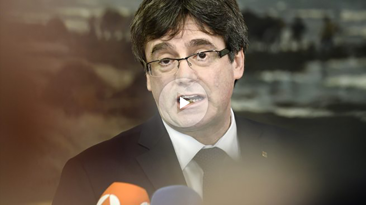 Carles Puigdemont, ex presidente de la Generalitat de Cataluña. (Foto: AFP)