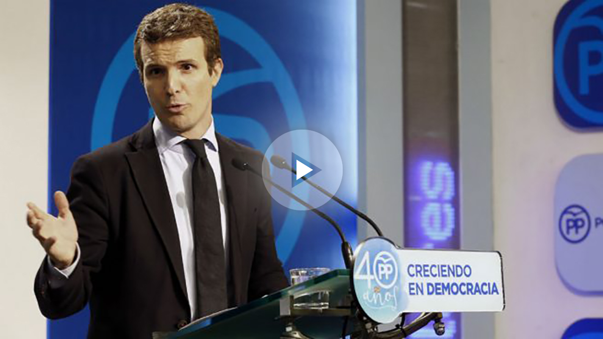 Pablo Casado, vicesecretario de Comunicación del PP (Foto: EFE)