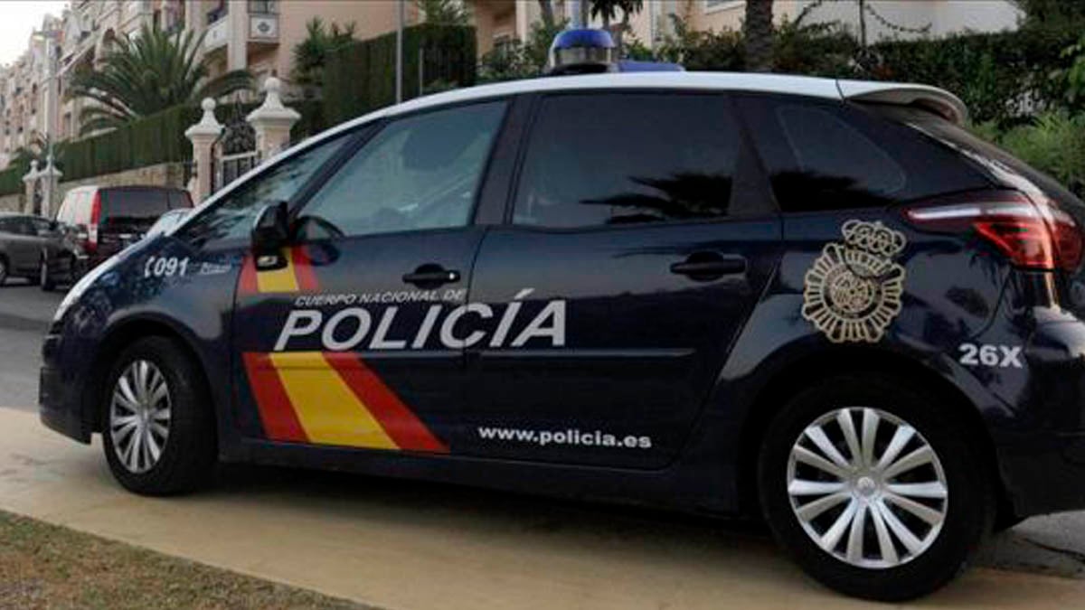 Coche de la Policía Nacional.