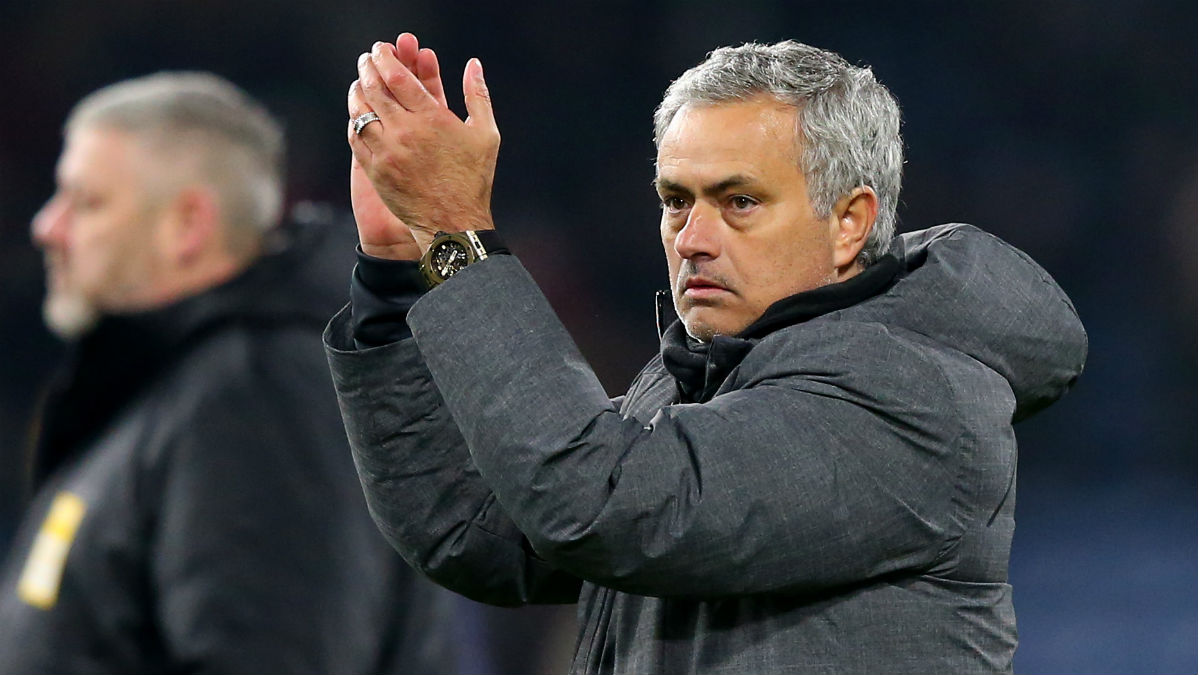 José Mourinho durante un partido con el Manchester United. (Getty)