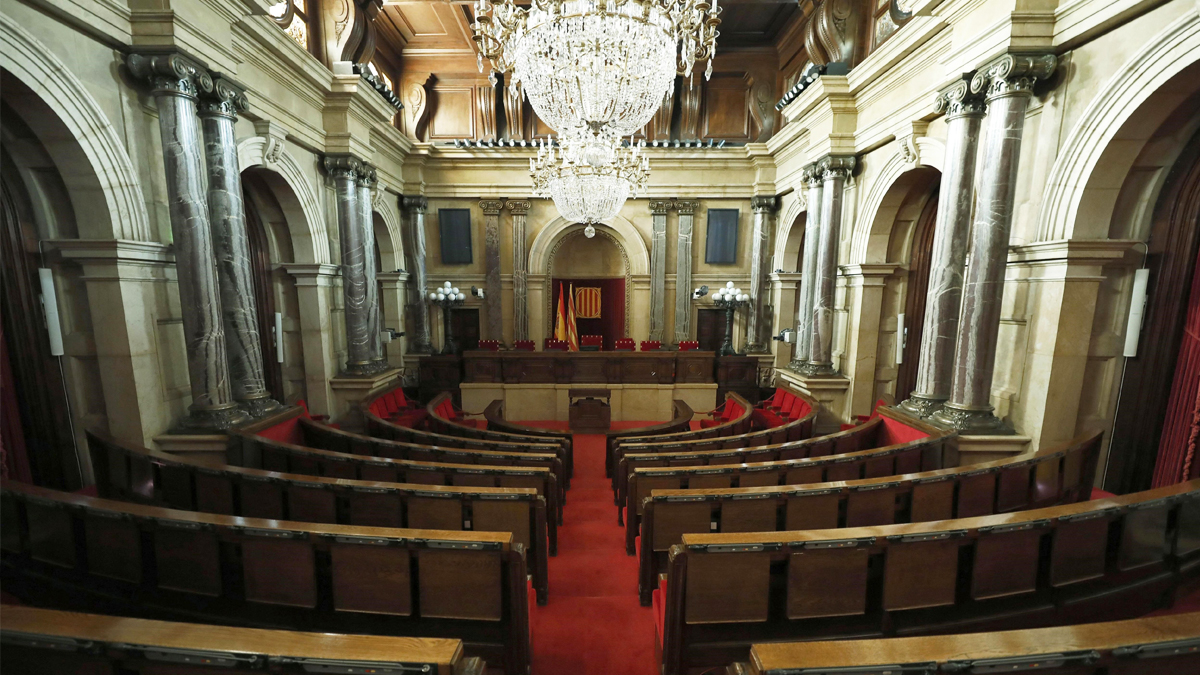 Parlament de Cataluña. (Foto: EFE)