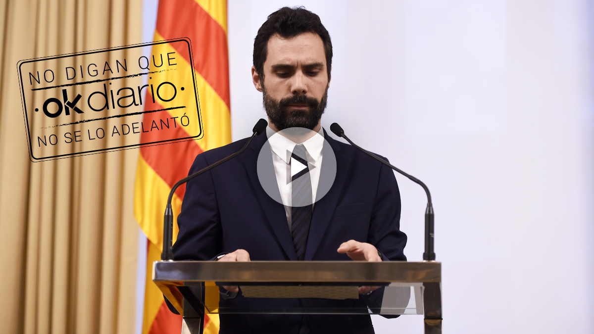 Roger Torrent, presidente del Parlament de Cataluña. (Foto: AFP)