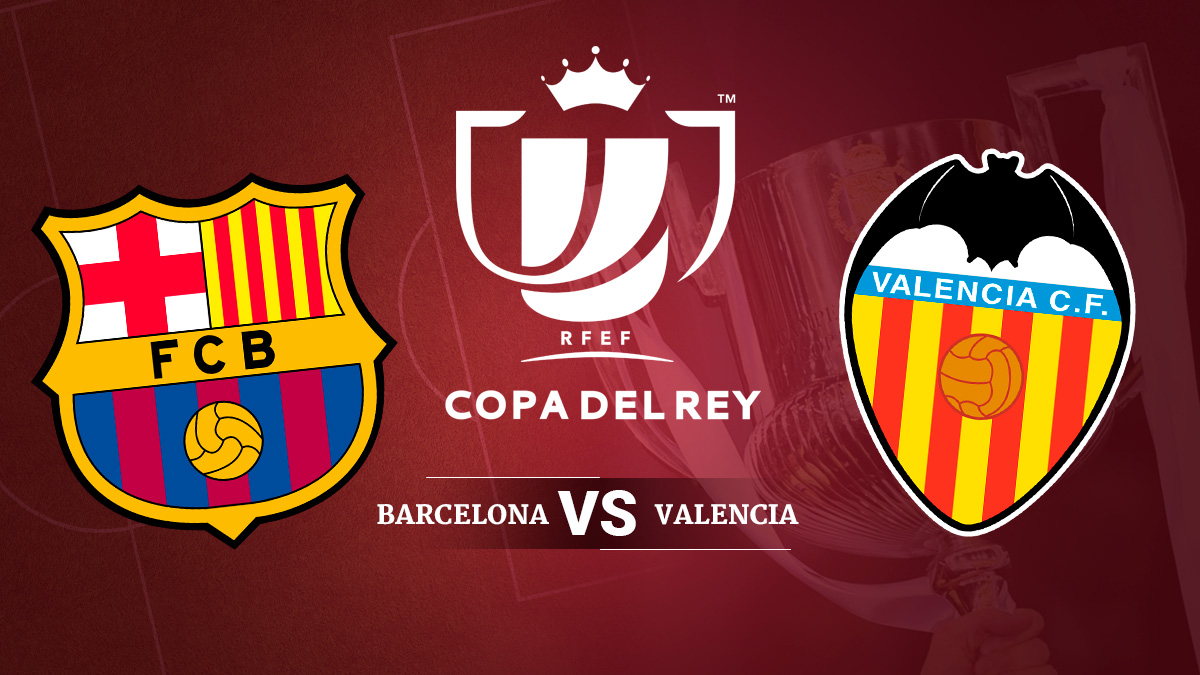 El Barcelona recibirá al Valencia en el Camp Nou en las semifinales de Copa del Rey.