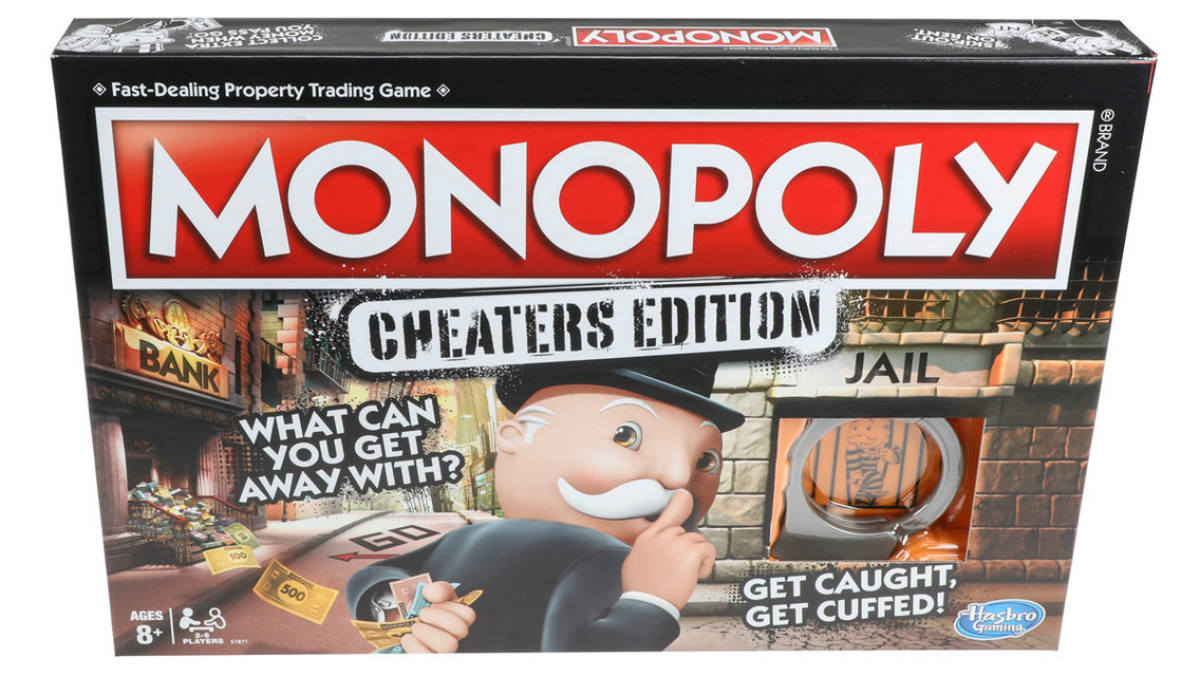 La nueva edición para tramposos del Monopoly./ Hasbro