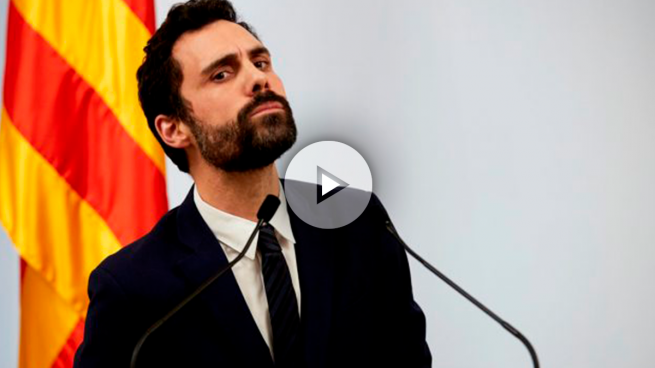 Roger Torrent, presidente del Parlament de Catluña. (Foto: EFE) ?>