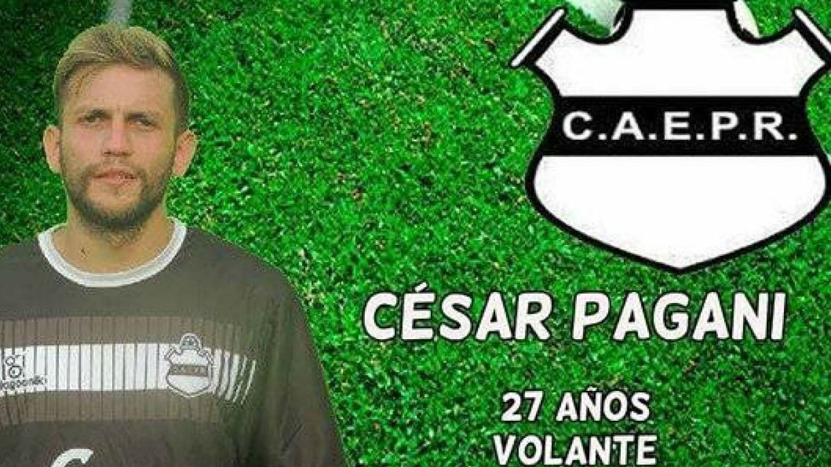 César Pagani es el futbolista que habría atacado a su entrenador con un arma.