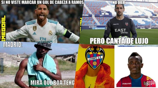Los mejores memes del Levante vs Real Madrid