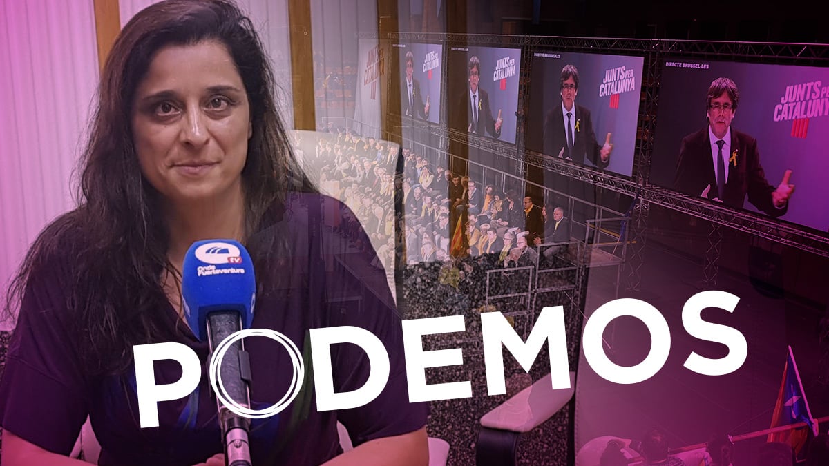 La consejera de Podemos en el Cabildo de Fuerteventura, Silvia Peixoto.