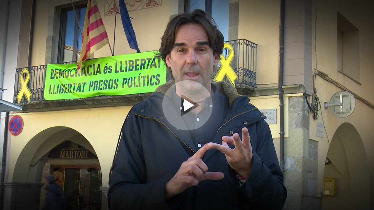 Cake Minuesa en Amer (Gerona), el pueblo natal de Carles Puigdemont.