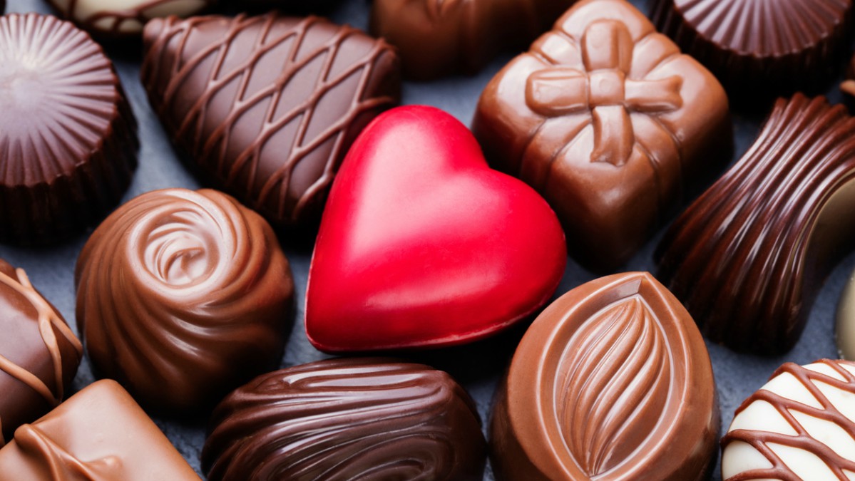 Bombones de chocolate  Especial San Valentín Receta de Cocinar es Facil-  Cookpad