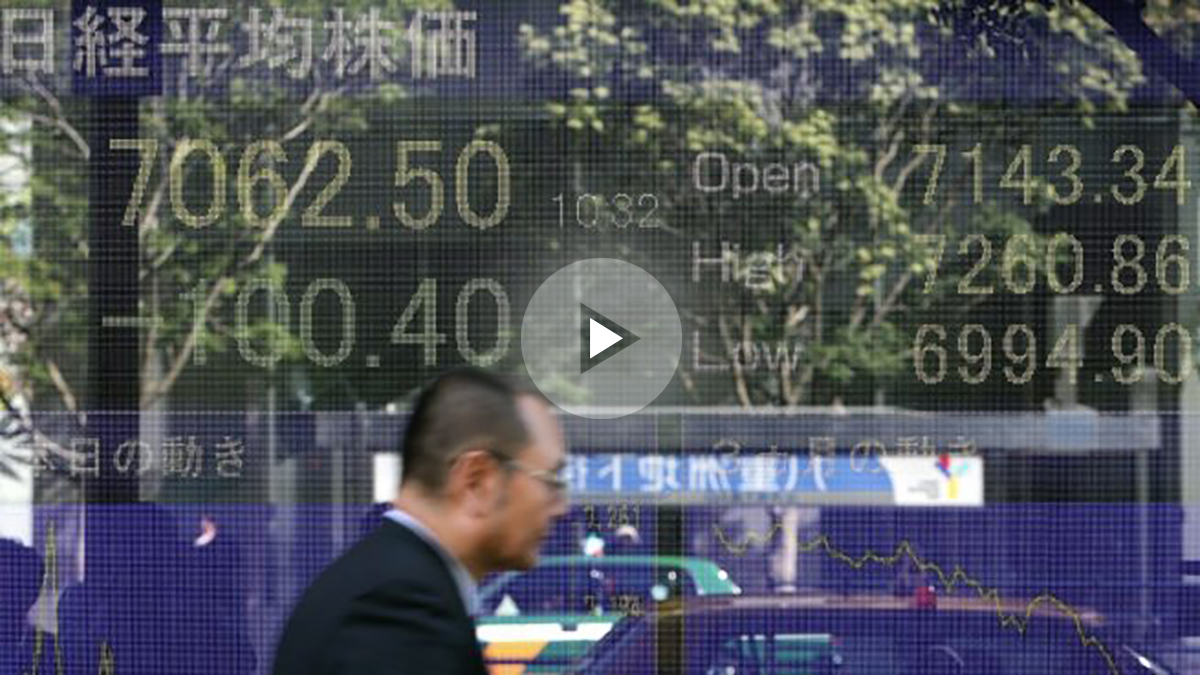 Bolsa de Tokio (Foto: Getty)