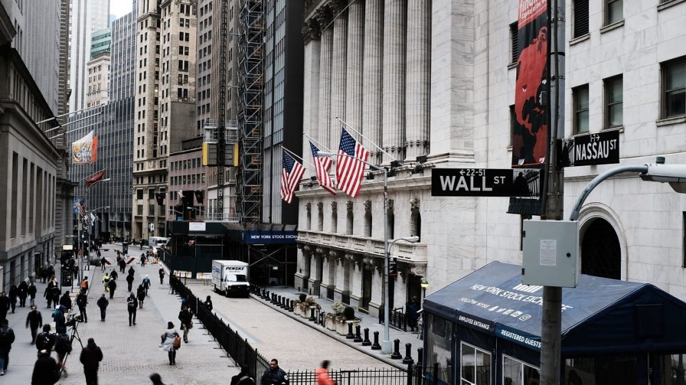 Wall Street (Foto. Getty)