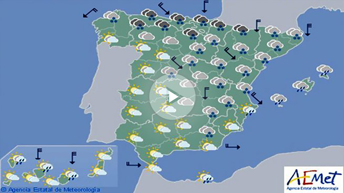 Temperaturas en descenso y nieve menos generalizada: consulta el tiempo en tu comunidad srcset=\
