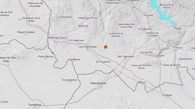 Registrado un terremoto de 3,2 grados de magnitud en La Alberca de Záncara (Cuenca)