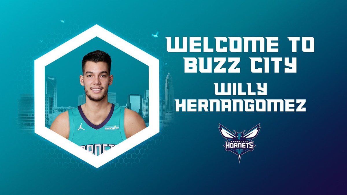 Willy Hernangómez, nuevo jugador de Charlotte Hornets.