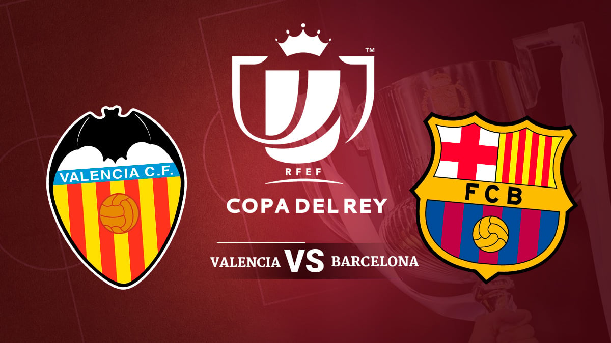 Consulta aquí cuándo y cómo ver por televisión el partido Valencia – Barcelona.