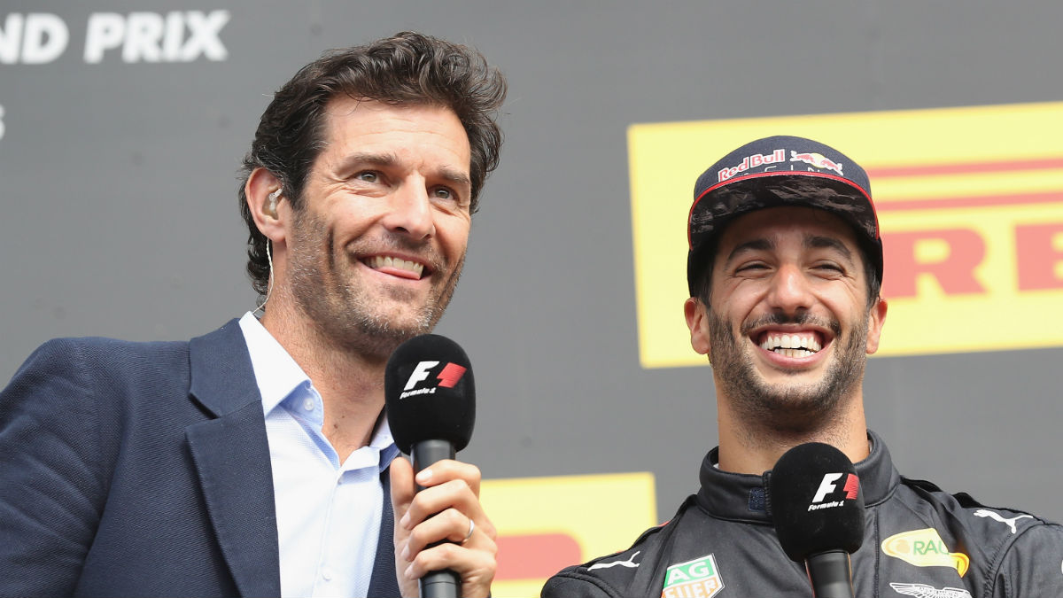 Mark Webber le ha aconsejado a Daniel Ricciardo que se centre en ganar a Max Verstappen, siendo ésta la única manera de conseguir un coche ganador con su próximo contrato. (Getty)