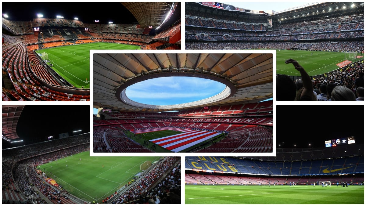 Los estadios candidatos a albergar la final de Copa. (Fotos: Getty Images)