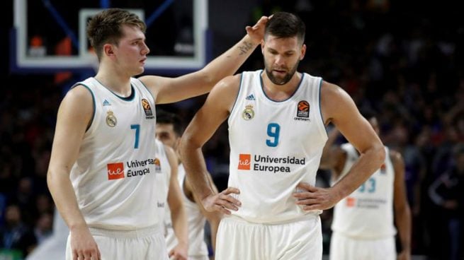 Doncic y el Madrid se resbalan ante Olympiacos (79-80)