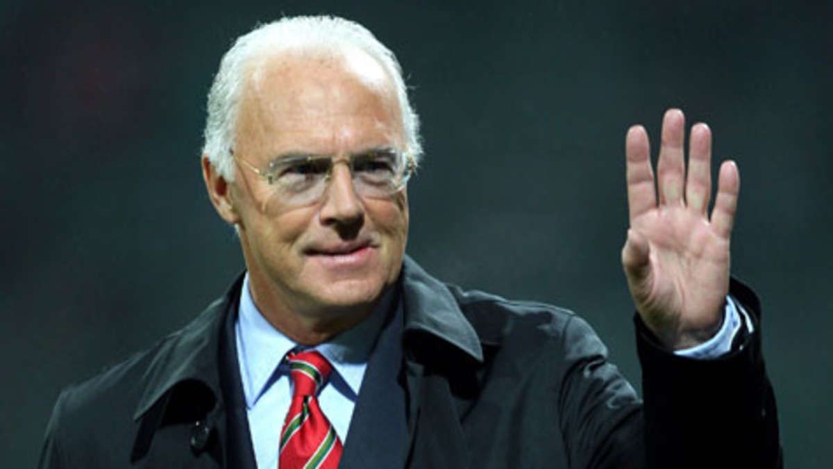 Franz Beckenbauer tiene un buen estado de salud a sus 72 años.