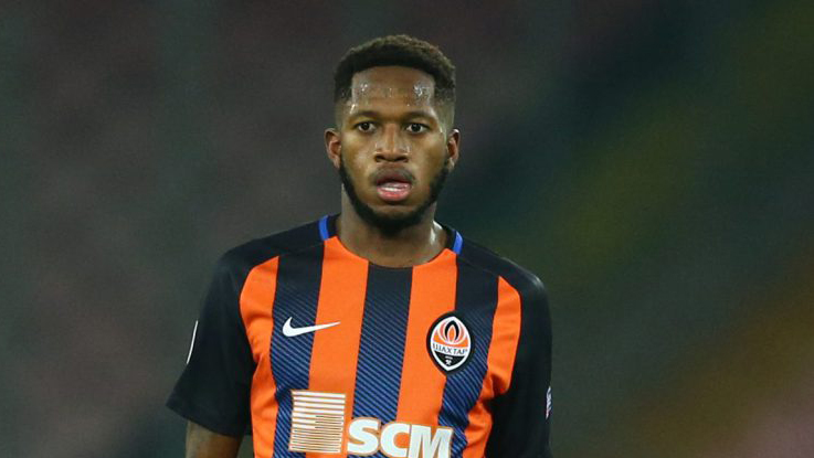 Fred, durante un partido del Shakhtar Donetsk (Getty).