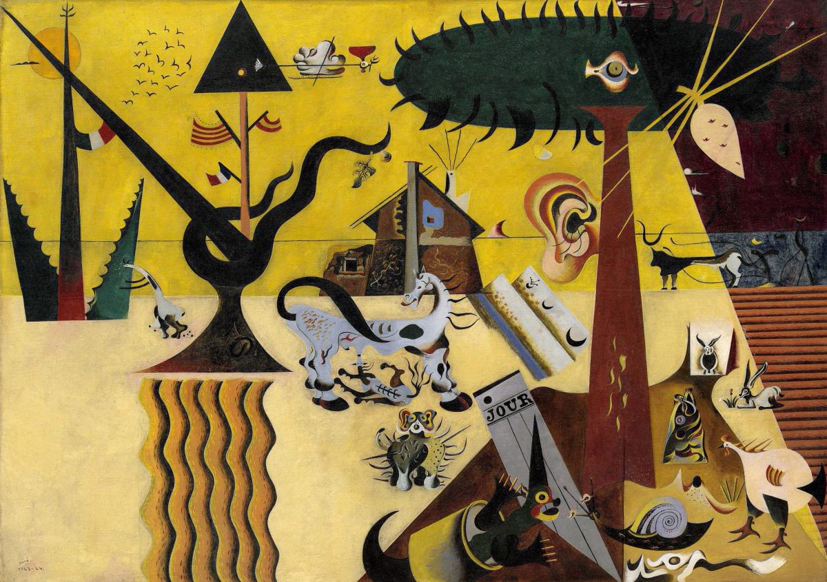 ‘La tierra labrada’ de Joan Miró.