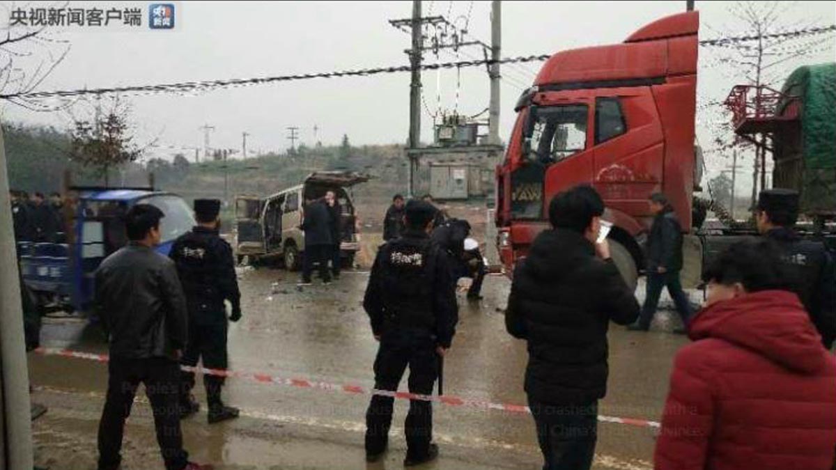 Accidente en Hebei