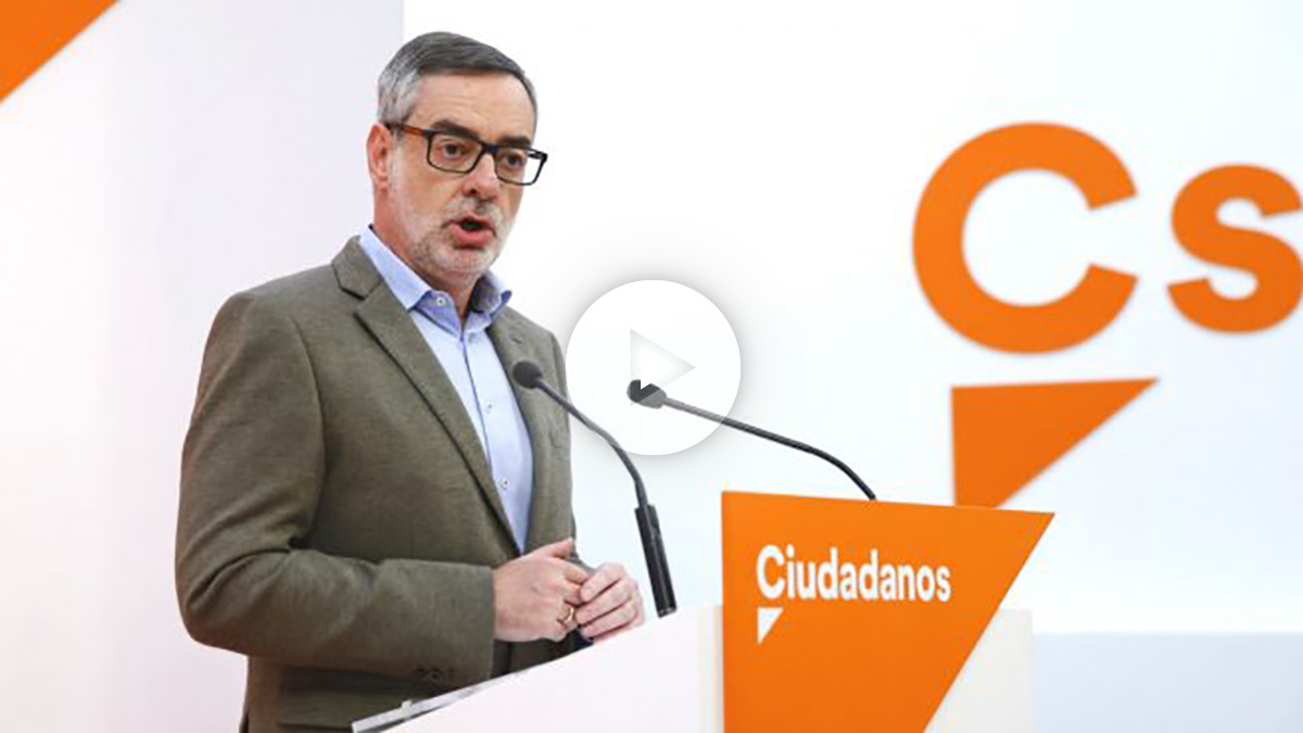 El secretario general de Ciudadanos, José Manuel Villegas (Foto: Efe)