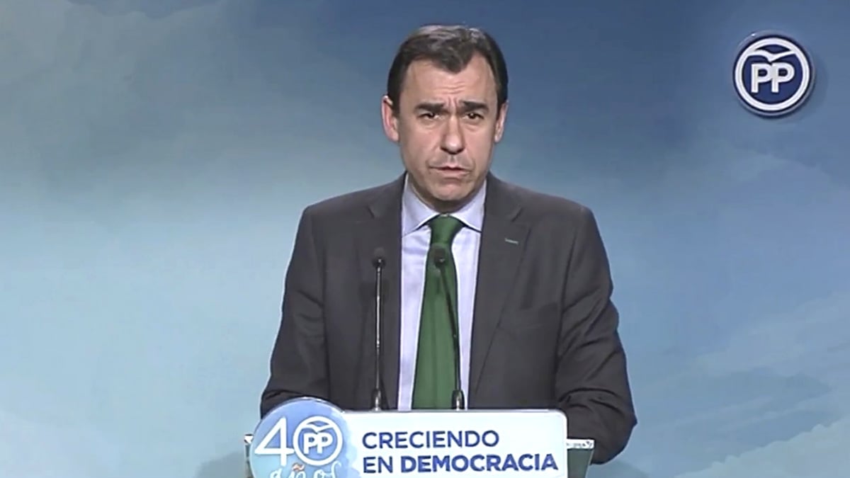 Fernando Martínez-Maillo, coordinador general del PP.