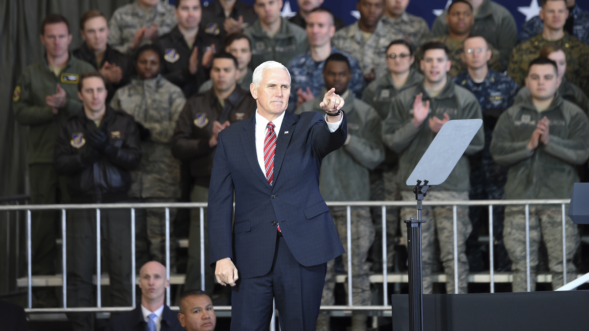 Mike Pence, vicepresidente de Estados Unidos. (Foto: AFP)