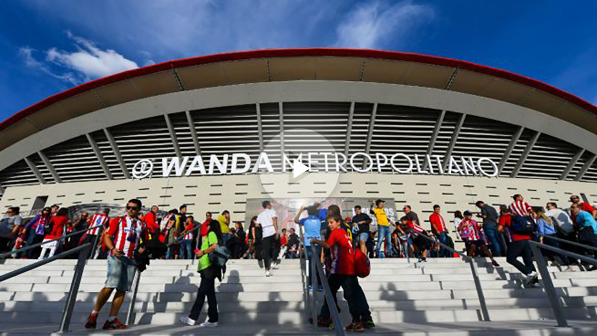 El estadio Wanda Metropolitano acogerá la final de la Copa del Rey.