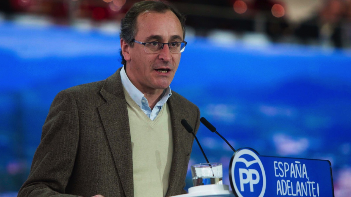 El presidente del PP vasco, Alfonso Alonso. (Foto: EFE)