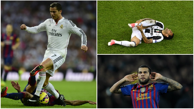 Las provocaciones de Alves al Madrid