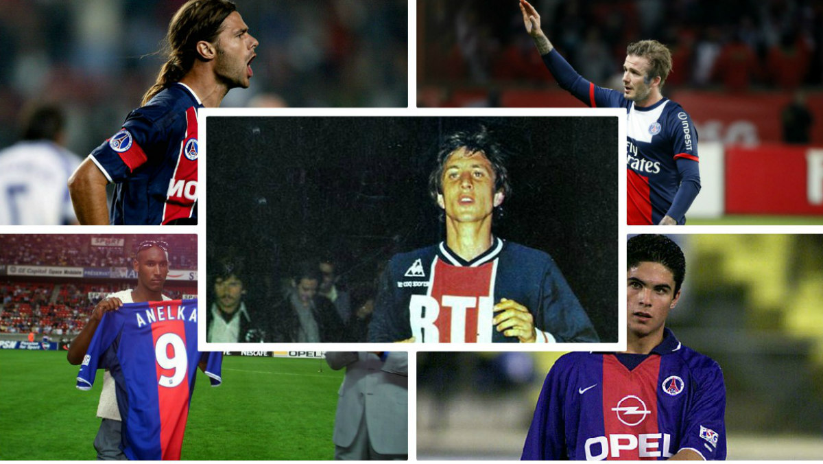 Los futbolistas que no sabías que habían jugado en el PSG. (AFP)