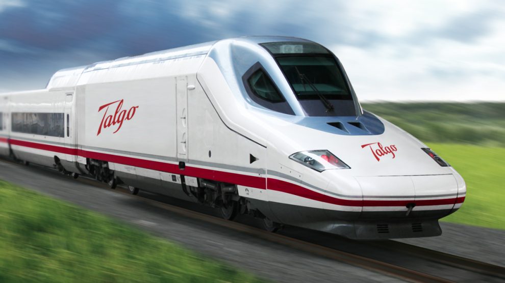 Ferrocarril Talgo (Foto: talgo.com).