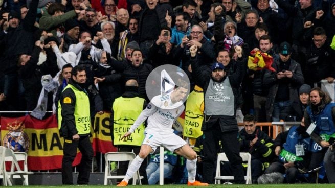 Locura total en el Bernabéu con los goles de Cristiano Ronaldo y Marcelo ?>