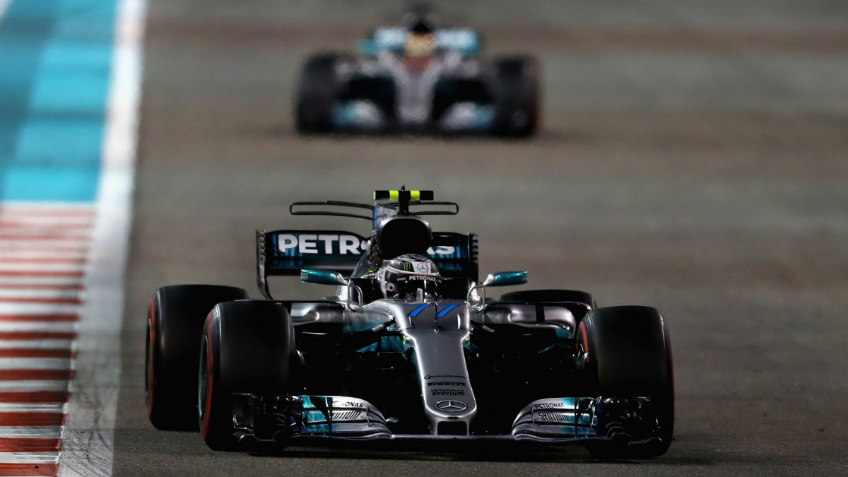Mercedes ha anunciado que su motor para 2018 será más potente que el de la temporada pasada, a pesar de que este año solamente se pueden usar tres como máximo durante todo el campeonato. (Getty)