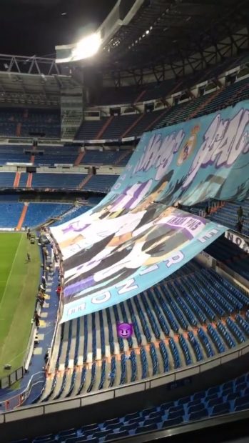 El Bernabéu desplegará ante el PSG un mosaico con la cara de Rafa Nadal