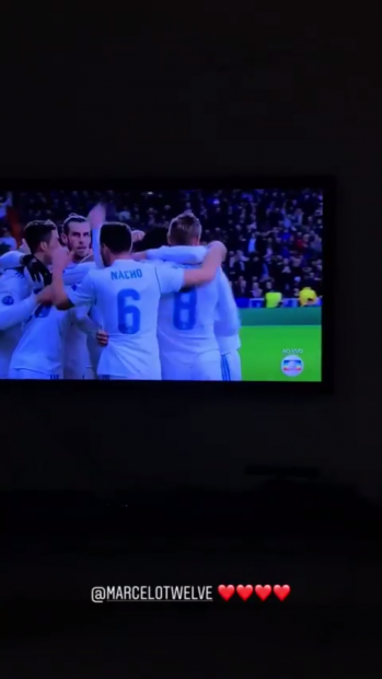 Así celebró Vinicius la victoria del Real Madrid ante el pSG