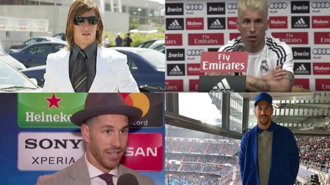Sergio Ramos, el ‘influencer’ del fútbol: sus looks más llamativos