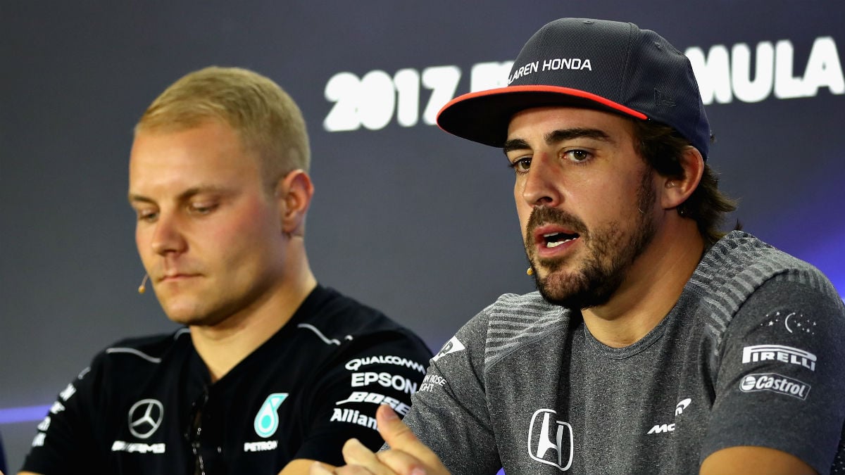 Valtteri Bottas asegura no compartir los deseos de Alonso de competir en más categorías aparte de la Fórmula 1. (Getty)
