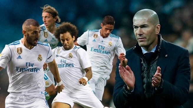 Zidane vuelve a rotar