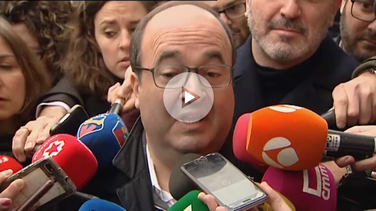 Miquel Iceta, primer secretario del PSC.