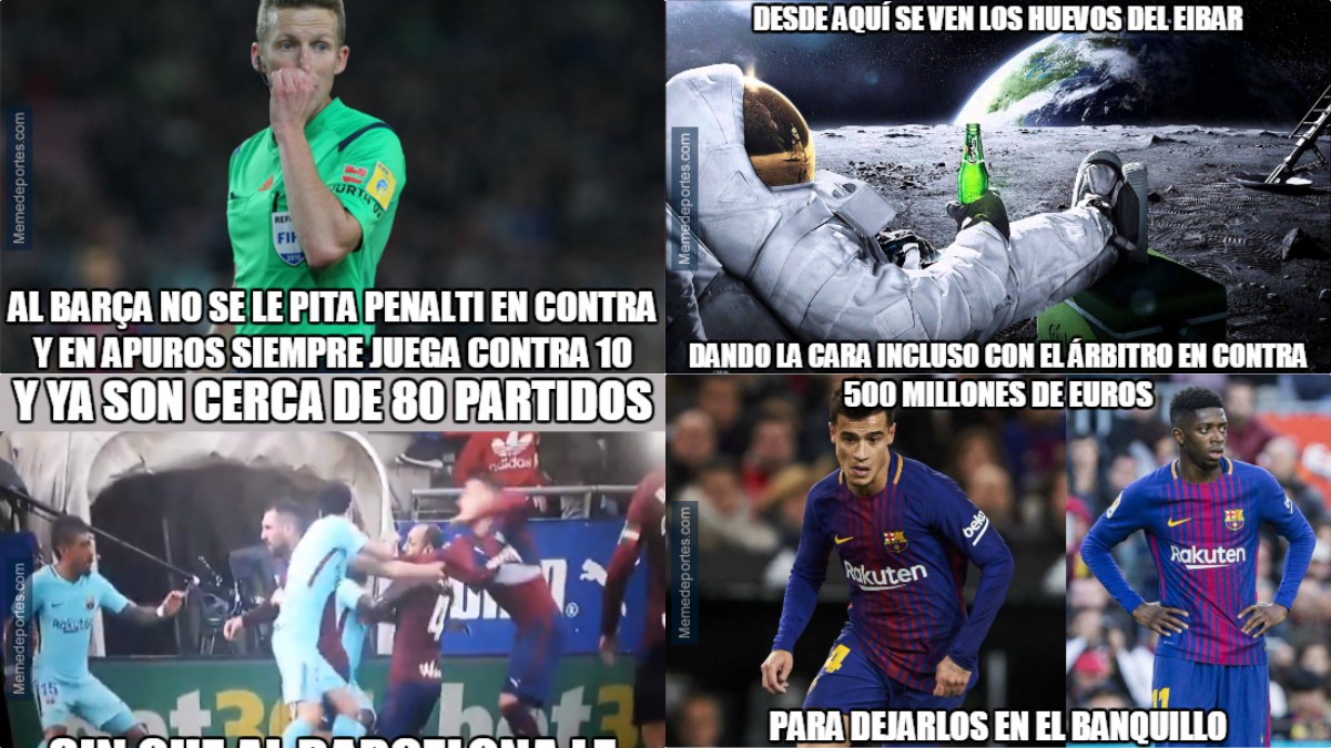 Meme del Eibar – Barcelona.