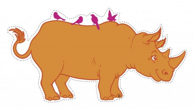 técnica del rinoceronte naranja