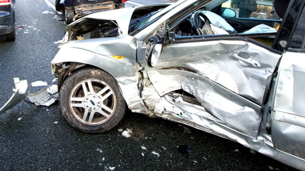 Imagen de un reciente accidente de tráfico (Foto: Efe).