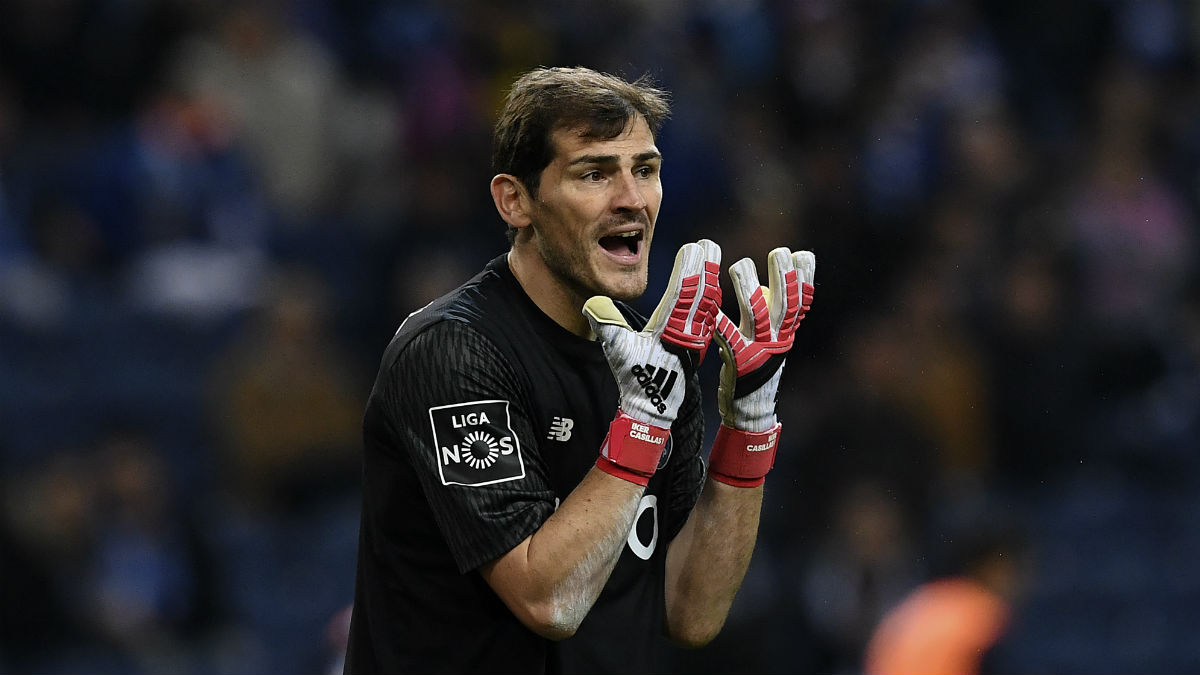 Casillas regresó a la titularidad ante el Rio Ave, tras la derrota del Oporto en Champions (AFP).