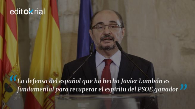 Lambán o la vuelta al PSOE del 82